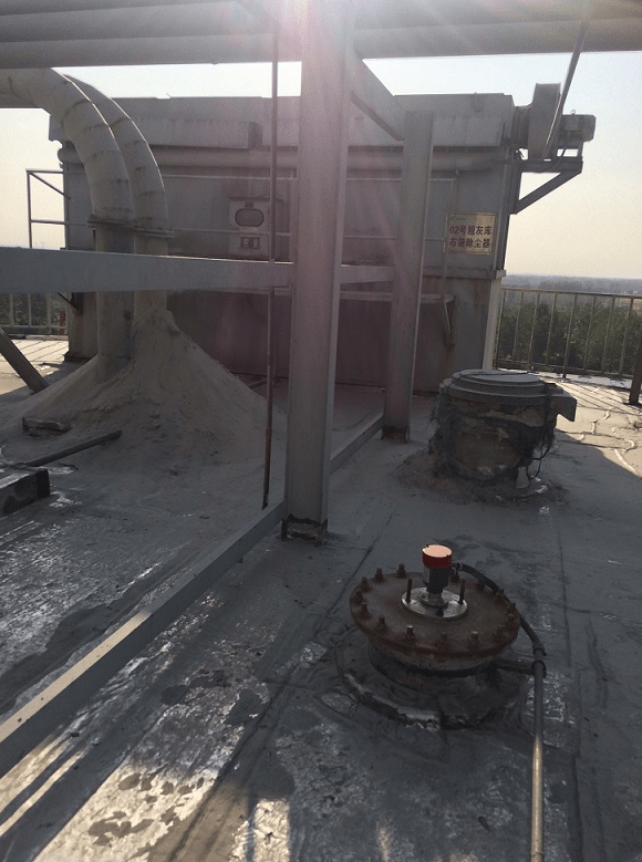 雷達(dá)料位計(jì)和導(dǎo)波雷達(dá) 電廠(chǎng)粉料倉(cāng)